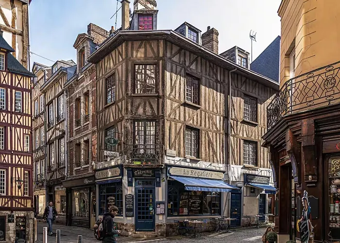 La Luxury - Hypercentre - Baignoire Confort - Ambiance 5 Etoiles Rouen